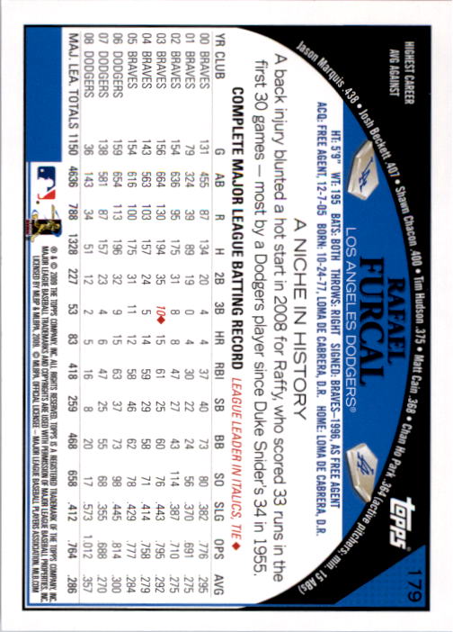 A1809- 2009 Topps Baseball Card #s 1-251 +Rookies -You Pick- 15+ FREE US SHIP - Picture 357 of 499