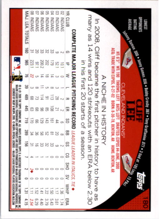 A1809- 2009 Topps Baseball Card #s 1-251 +Rookies -You Pick- 15+ FREE US SHIP - Picture 359 of 499
