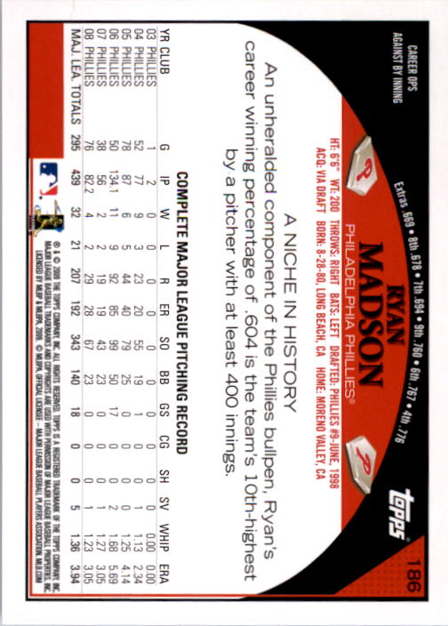A1809- 2009 Topps Baseball Card #s 1-251 +Rookies -You Pick- 15+ FREE US SHIP - Picture 371 of 499