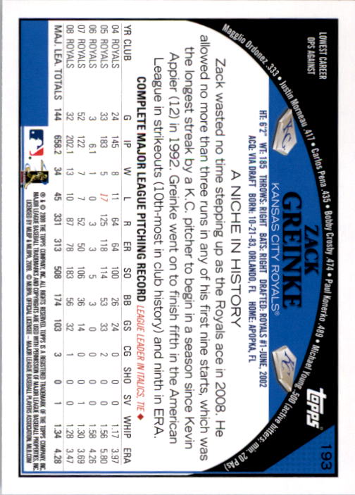 A1809- 2009 Topps Baseball Card #s 1-251 +Rookies -You Pick- 15+ FREE US SHIP - Picture 385 of 499