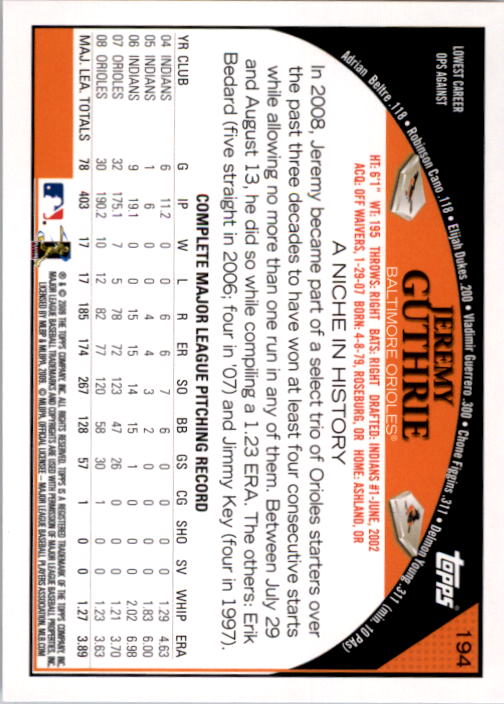 A1809- 2009 Topps Baseball Card #s 1-251 +Rookies -You Pick- 15+ FREE US SHIP - Picture 387 of 499