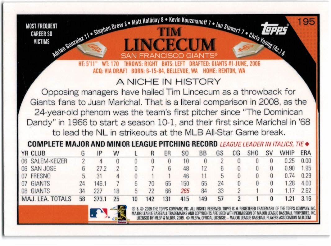 A1809- 2009 Topps Baseball Card #s 1-251 +Rookies -You Pick- 15+ FREE US SHIP - Picture 389 of 499