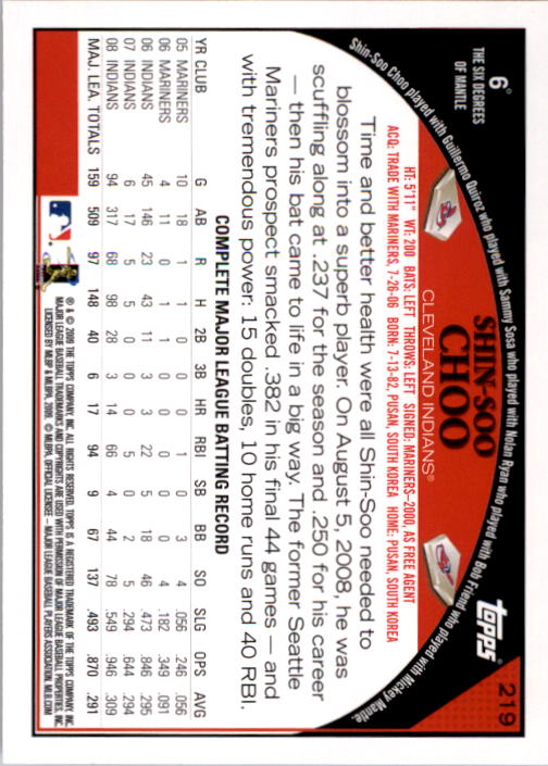 A1809- 2009 Topps Baseball Card #s 1-251 +Rookies -You Pick- 15+ FREE US SHIP - Picture 437 of 499