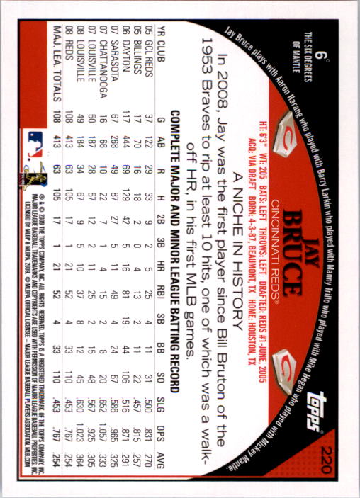 A1809- 2009 Topps Baseball Card #s 1-251 +Rookies -You Pick- 15+ FREE US SHIP - Picture 439 of 499