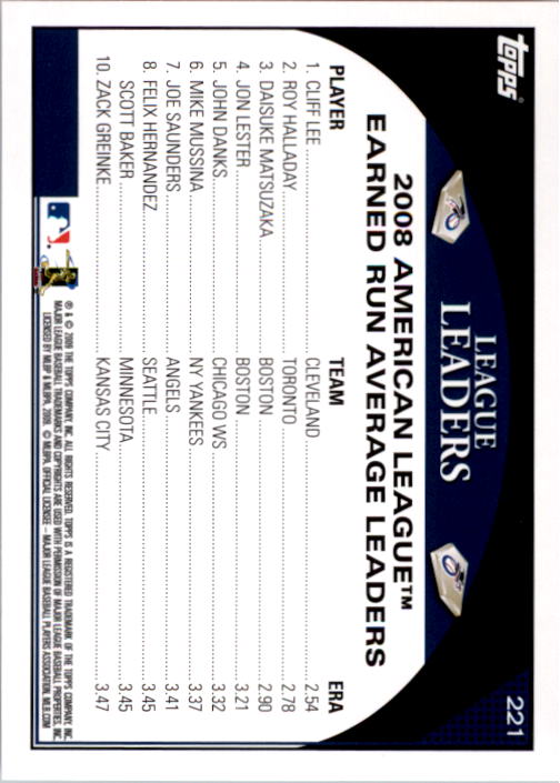 A1809- 2009 Topps Baseball Card #s 1-251 +Rookies -You Pick- 15+ FREE US SHIP - Picture 441 of 499