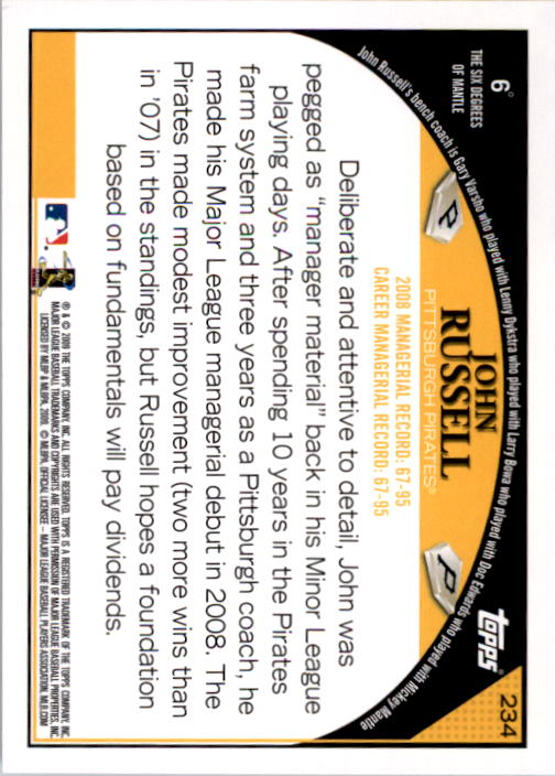 A1809- 2009 Topps Baseball Card #s 1-251 +Rookies -You Pick- 15+ FREE US SHIP - Picture 465 of 499