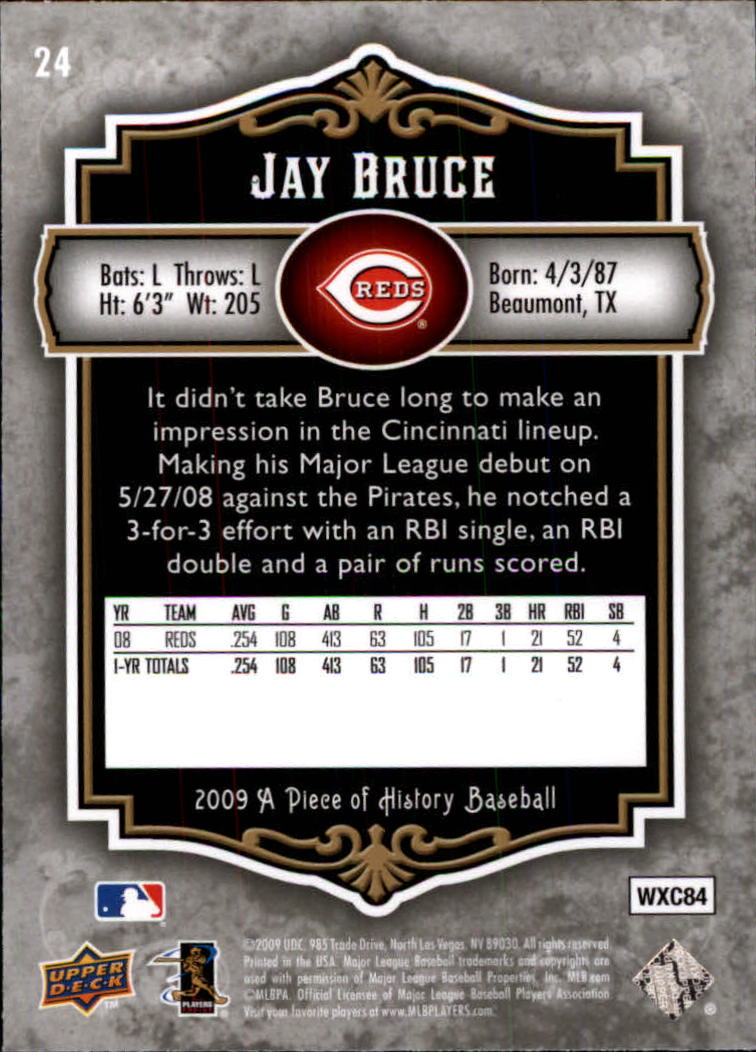 2009 Upper Deck UD A Piece Of History Baseball Card 1 200 Choose Your 