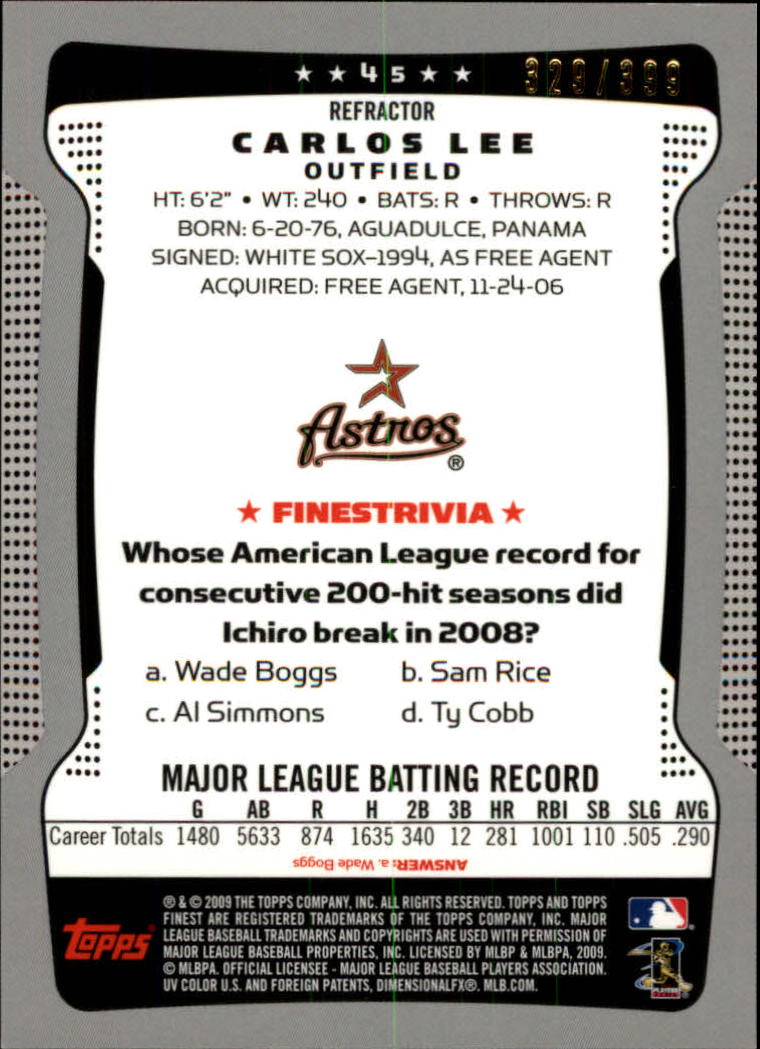 2009 Topps mejor béisbol refractor azul elige a tu jugador ¡completa tu conjunto! - Imagen 23 de 85