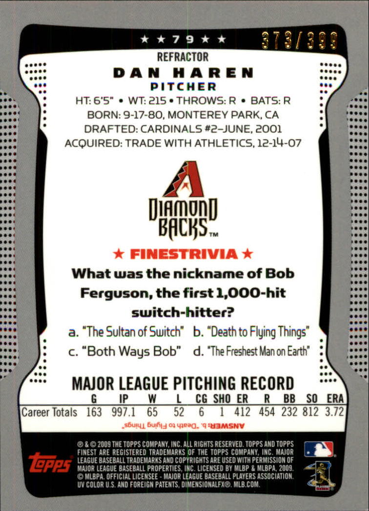 2009 Topps mejor béisbol refractor azul elige a tu jugador ¡completa tu conjunto! - Imagen 53 de 85