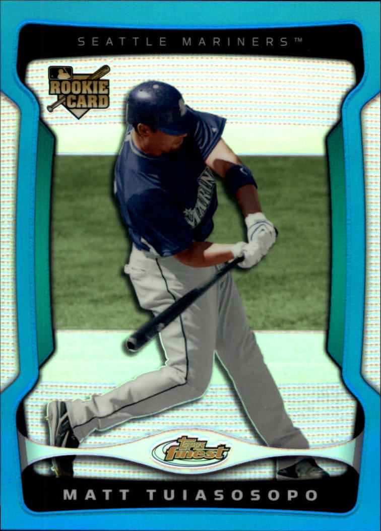 2009 Topps mejor béisbol refractor azul elige a tu jugador ¡completa tu conjunto! - Imagen 76 de 85