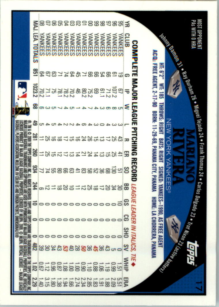 2009 Topps Chrome Baseball YOU PICK - Picture 31 of 415