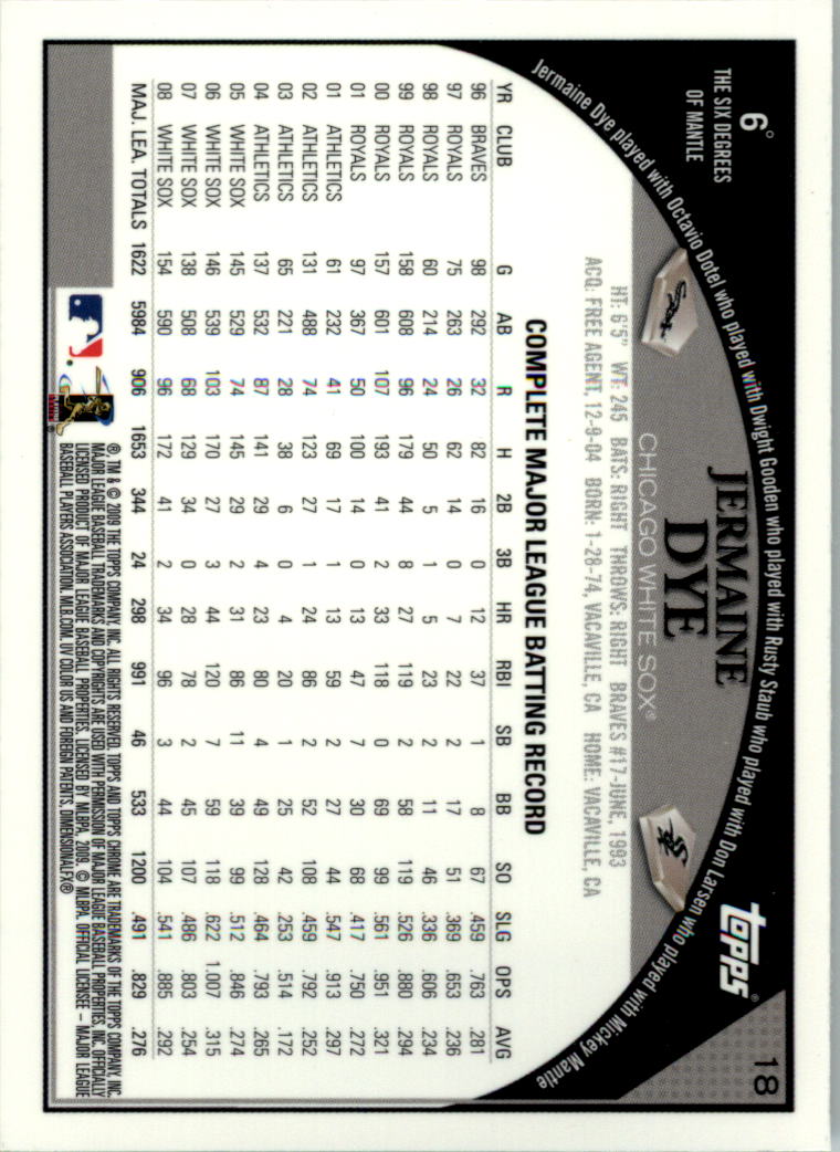 2009 Topps Chrome Baseball YOU PICK - Picture 33 of 415