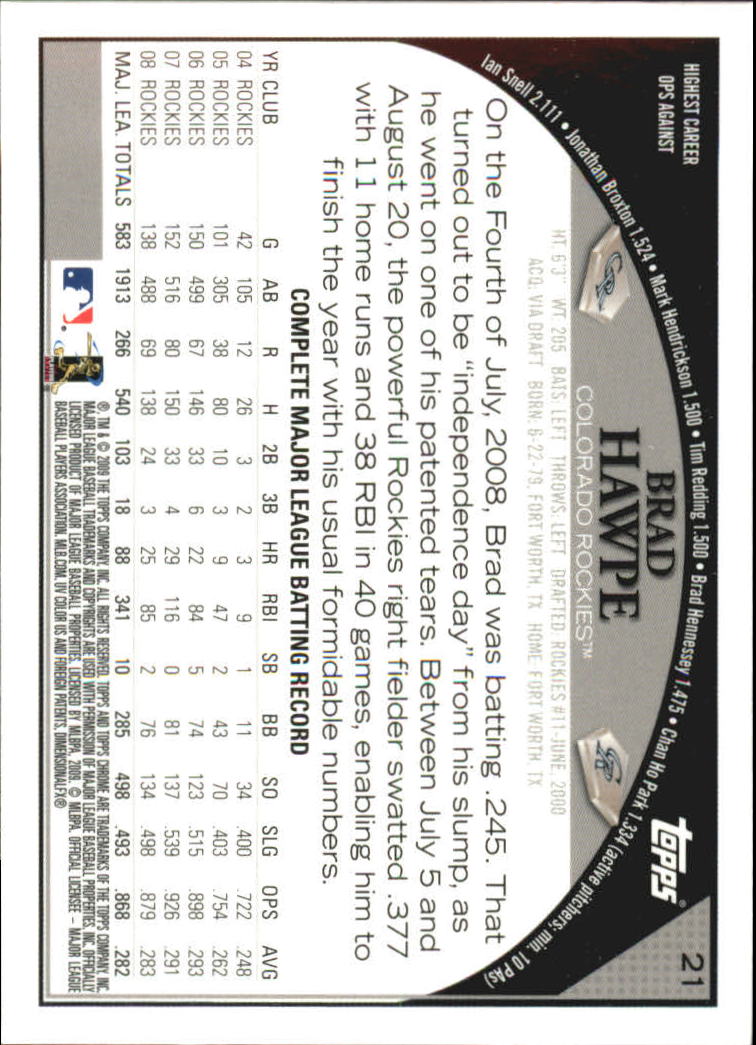 2009 Topps Chrome Baseball YOU PICK - Picture 39 of 415