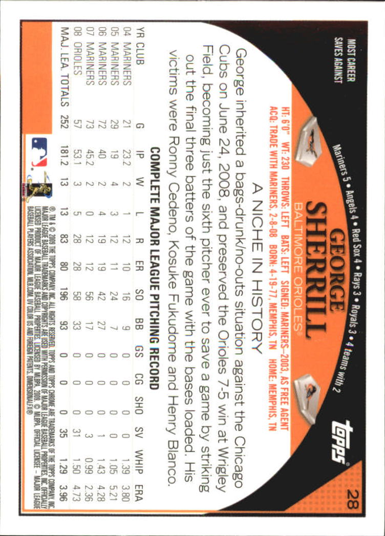 2009 Topps Chrome Baseball YOU PICK - Picture 53 of 415