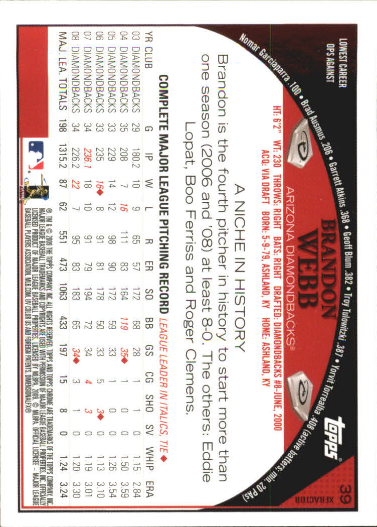2009 Topps Chrome Baseball YOU PICK - Picture 75 of 415