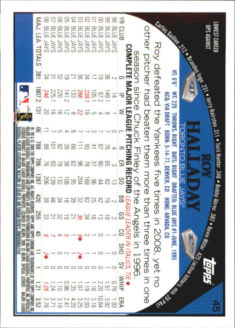 2009 Topps Chrome Baseball YOU PICK - Picture 87 of 415