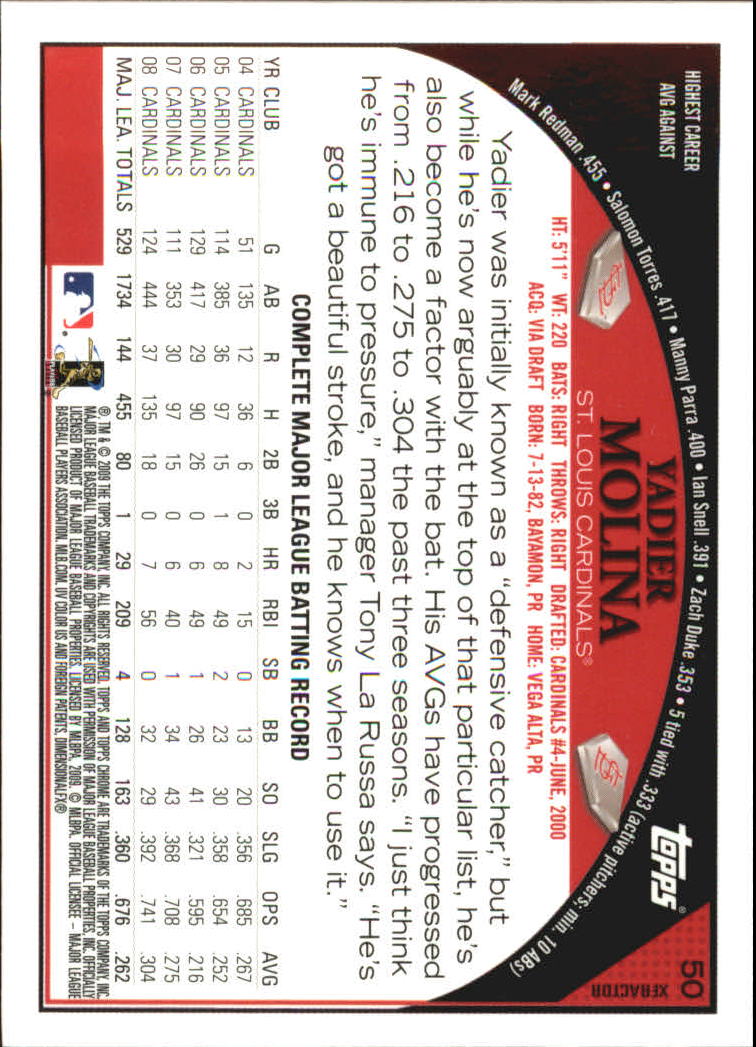 2009 Topps Chrome Baseball YOU PICK - Picture 97 of 415