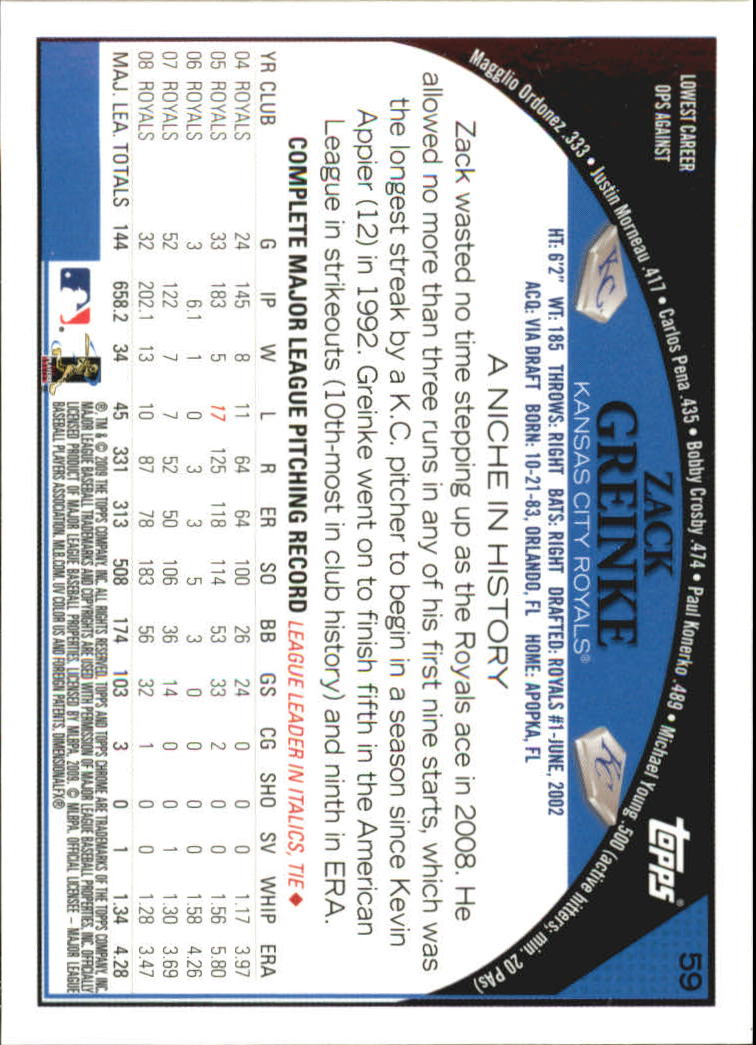 2009 Topps Chrome Baseball YOU PICK - Picture 113 of 415