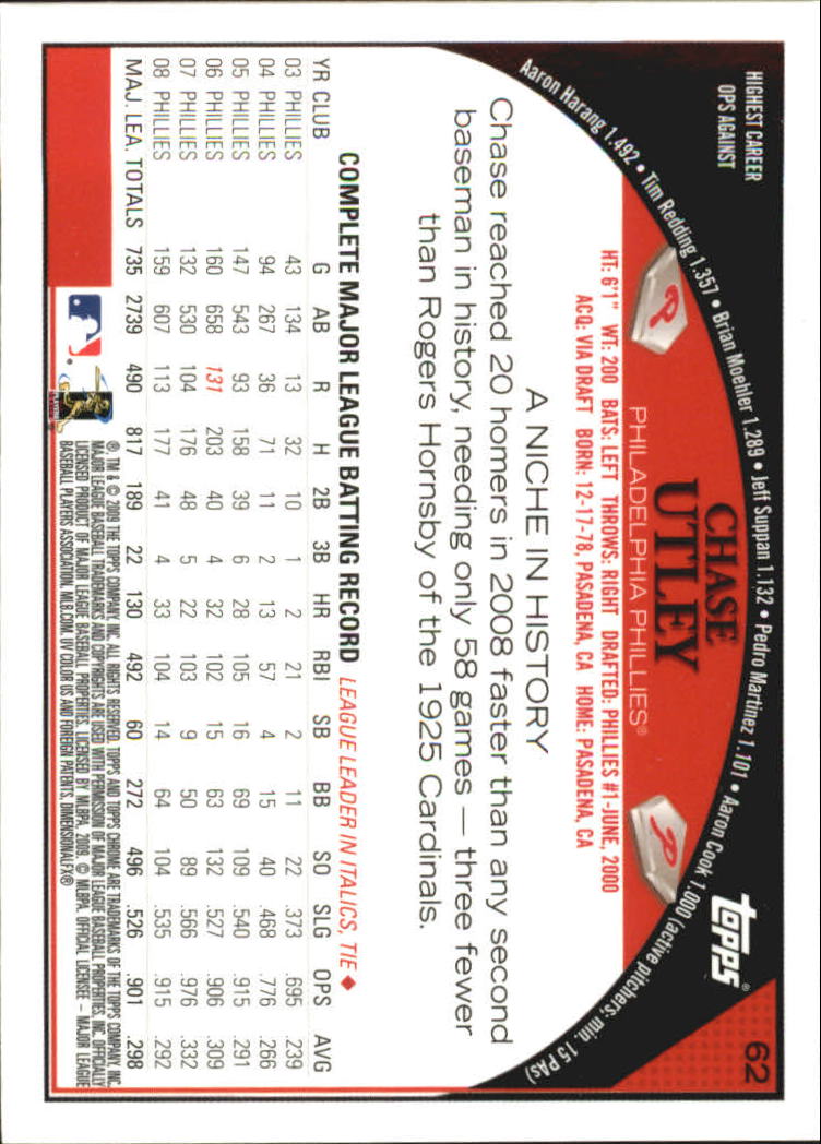 2009 Topps Chrome Baseball YOU PICK - Picture 119 of 415
