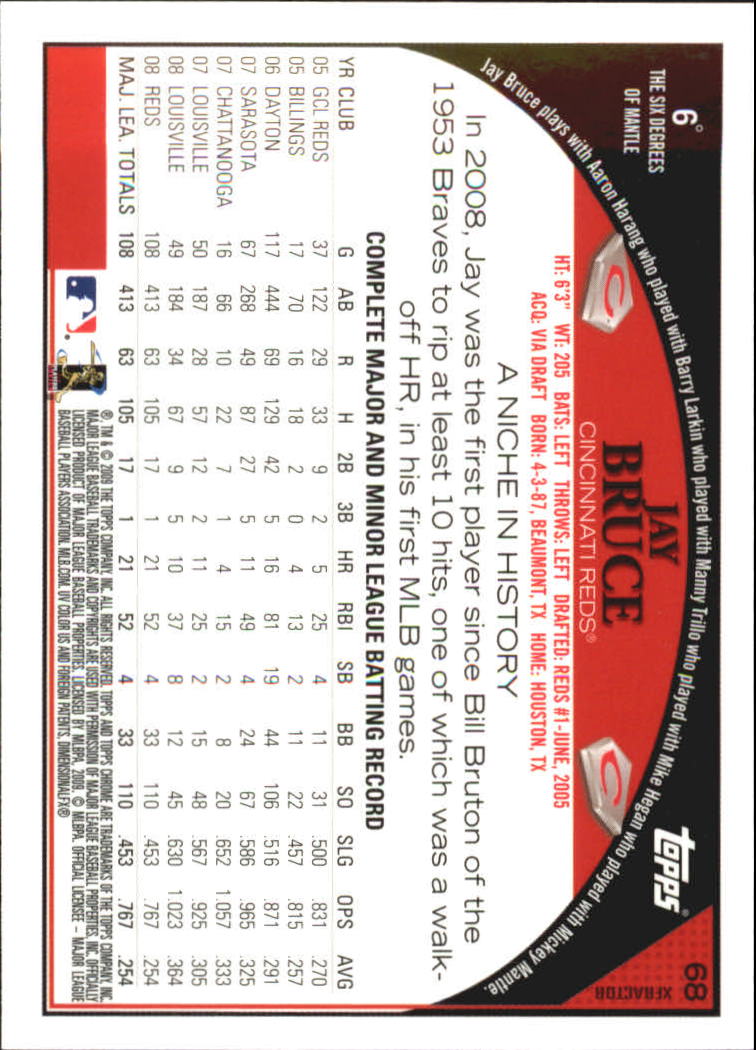 2009 Topps Chrome Baseball YOU PICK - Picture 131 of 415