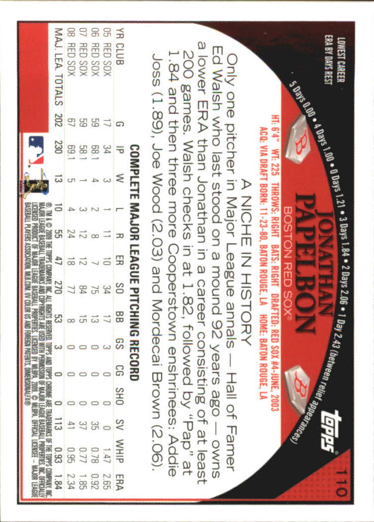 2009 Topps Chrome Baseball YOU PICK - Picture 215 of 415