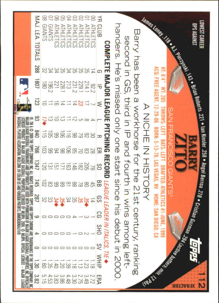 2009 Topps Chrome Baseball YOU PICK - Picture 219 of 415