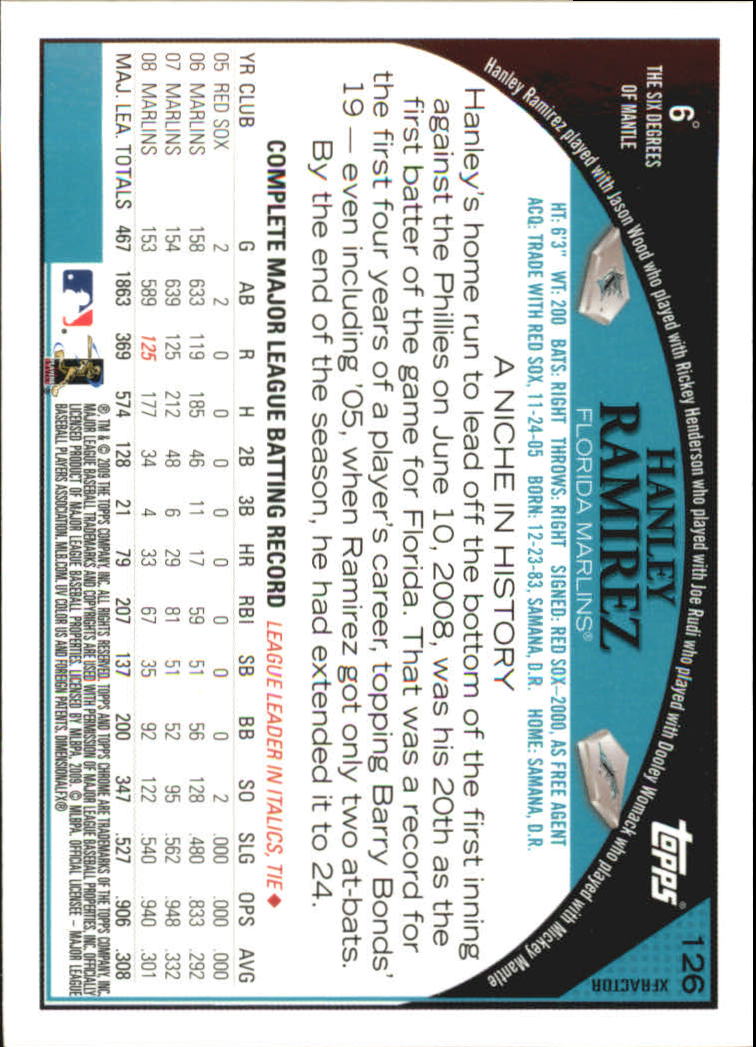 2009 Topps Chrome Baseball YOU PICK - Picture 247 of 415