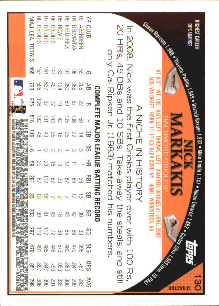 2009 Topps Chrome Baseball YOU PICK - Picture 255 of 415