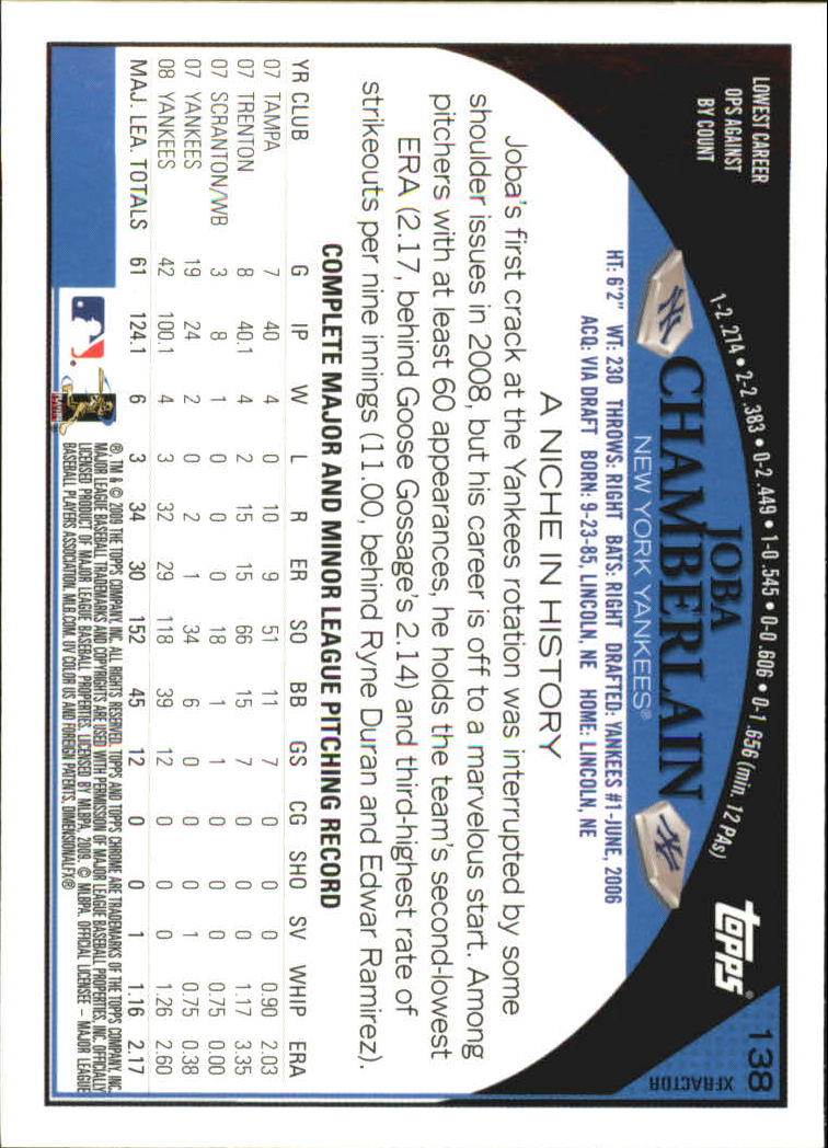 2009 Topps Chrome Baseball YOU PICK - Picture 269 of 415