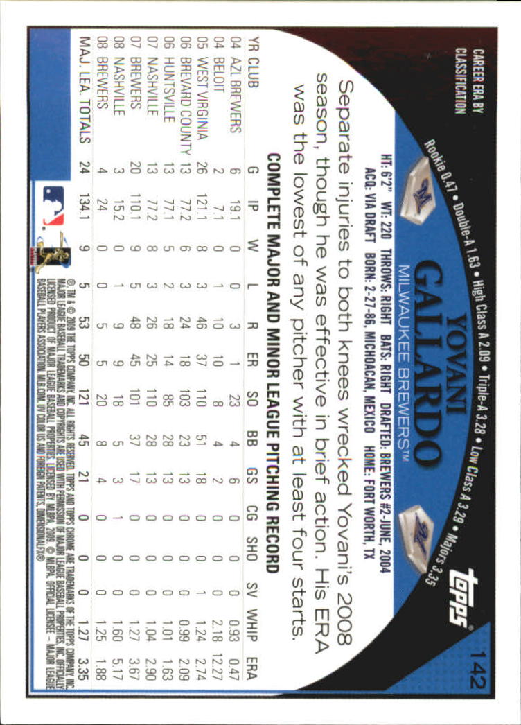 2009 Topps Chrome Baseball YOU PICK - Picture 273 of 415