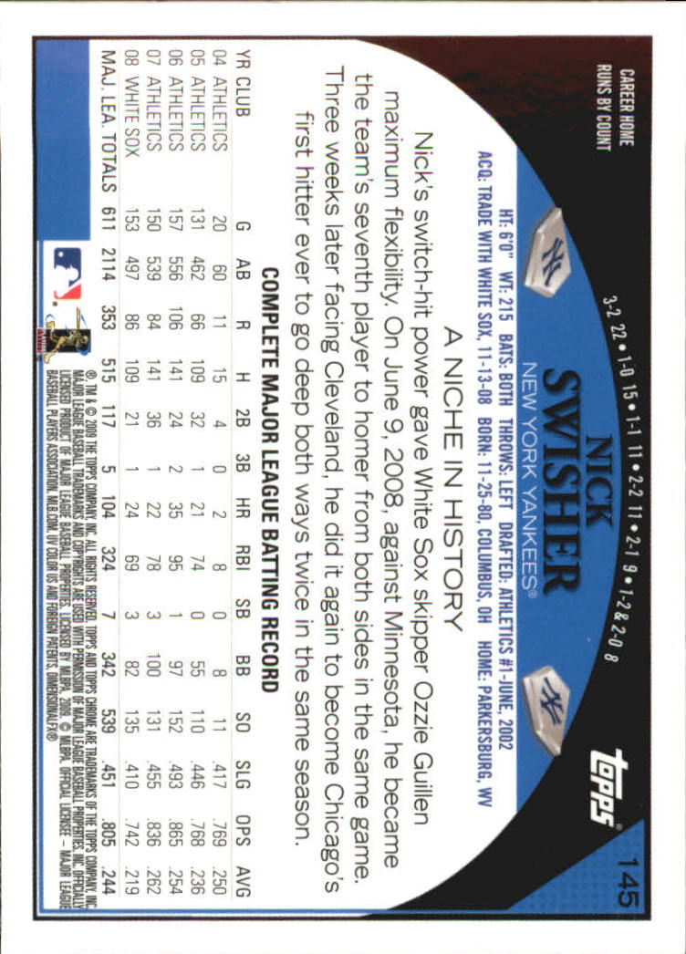 2009 Topps Chrome Baseball YOU PICK - Picture 279 of 415