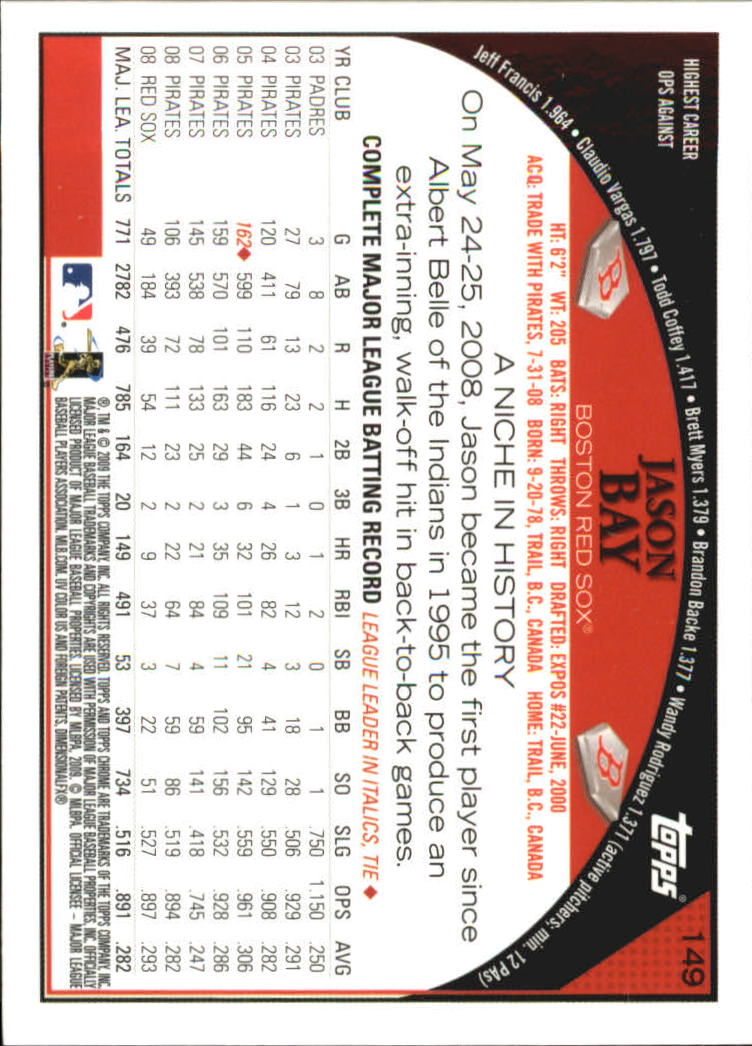 2009 Topps Chrome Baseball YOU PICK - Picture 287 of 415