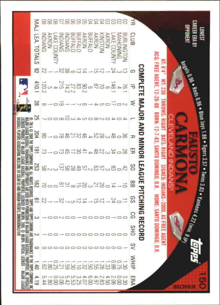 2009 Topps Chrome Baseball YOU PICK - Picture 289 of 415