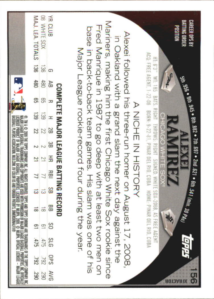 2009 Topps Chrome Baseball YOU PICK - Picture 301 of 415