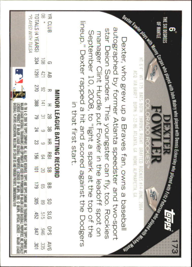 2009 Topps Chrome Baseball YOU PICK - Picture 335 of 415