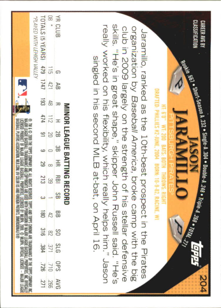 2009 Topps Chrome Baseball YOU PICK - Picture 385 of 415
