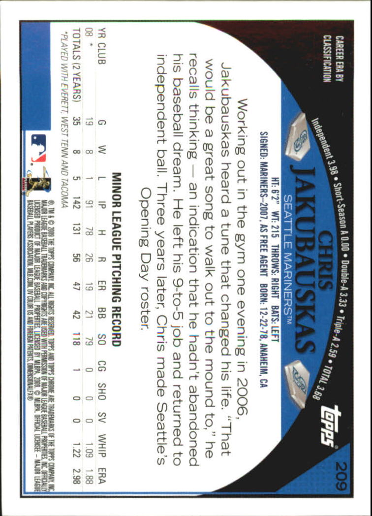 2009 Topps Chrome Baseball YOU PICK - Picture 394 of 415