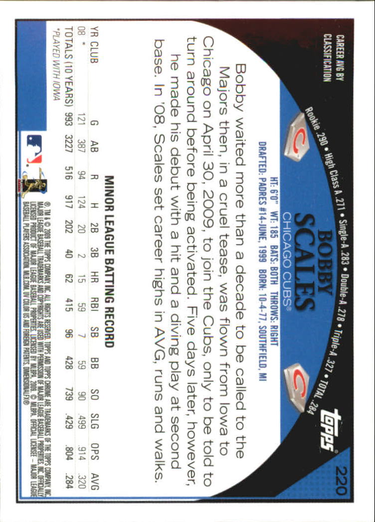 2009 Topps Chrome Baseball YOU PICK - Picture 412 of 415