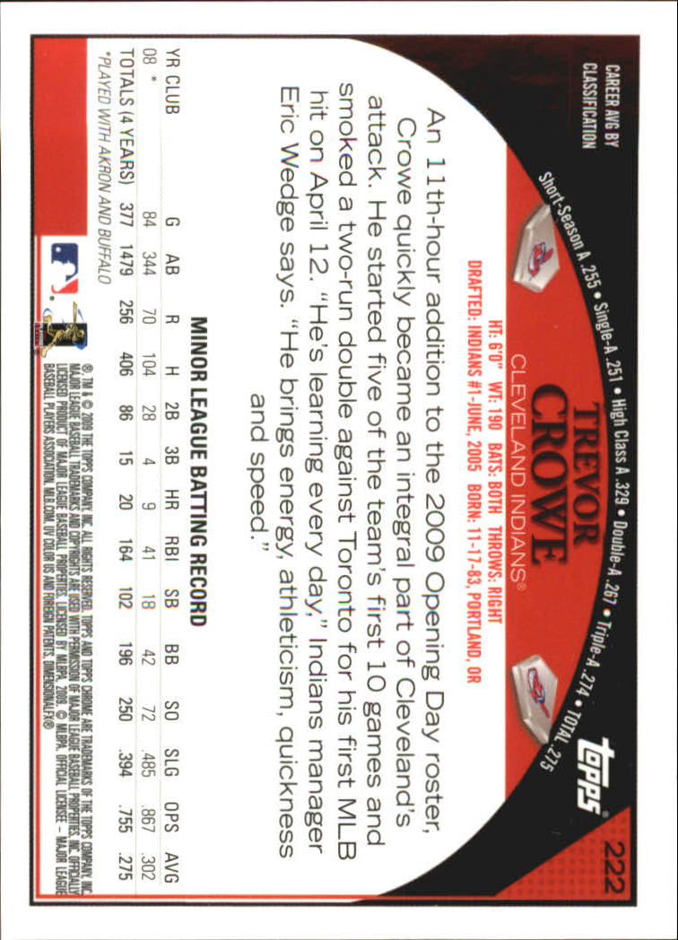 2009 Topps Chrome Baseball YOU PICK - Picture 414 of 415