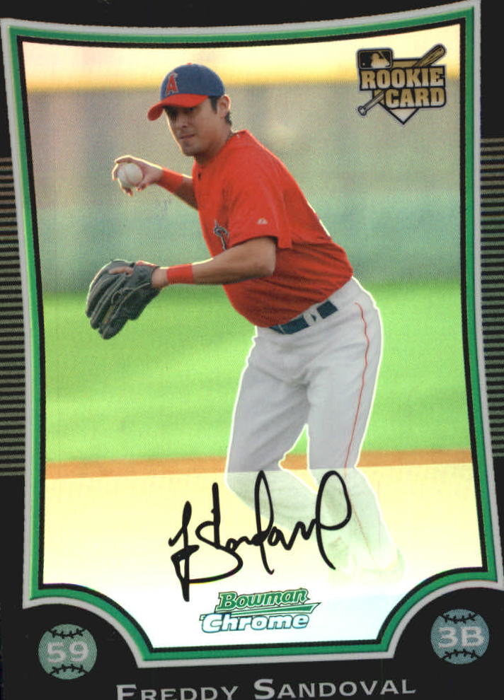 2009 Bowman Chrome Baseball Part 2 Main Set Parallel Cards - Picture 126 of 167