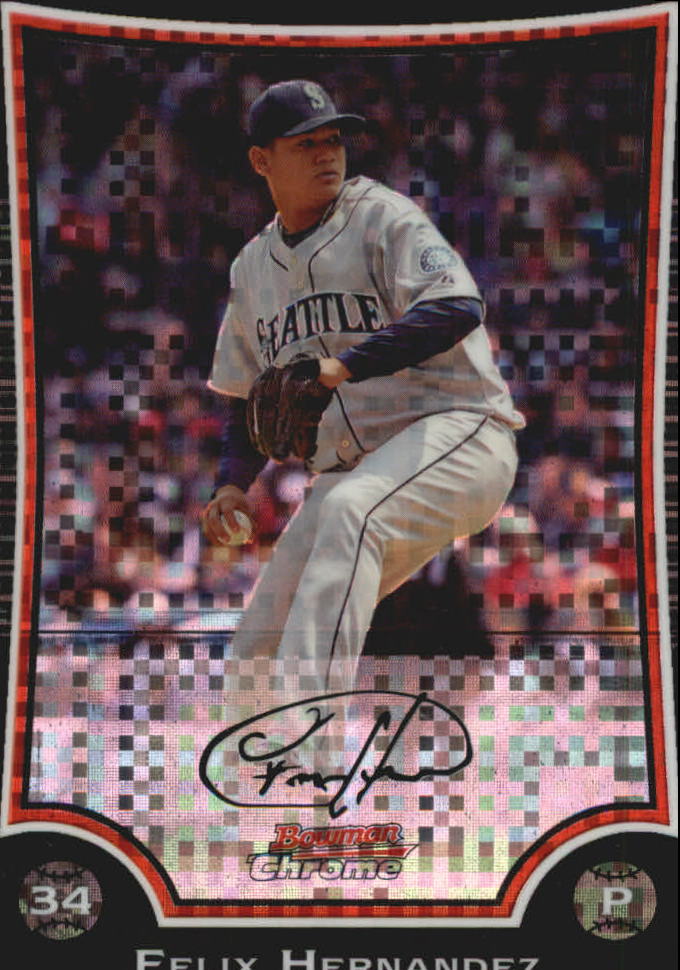 2009 Bowman Chrome Baseball Part 2 Main Set Parallel Cards - Picture 136 of 167