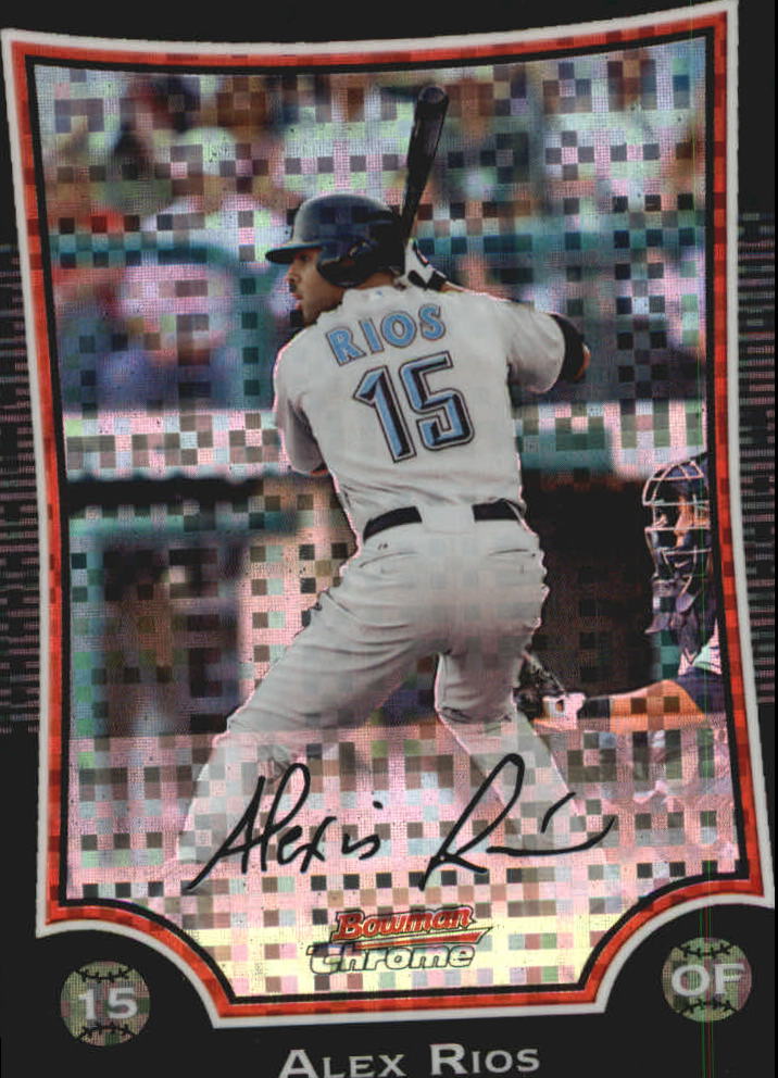 2009 Bowman Chrome Baseball Part 2 Main Set Parallel Cards - Picture 150 of 167