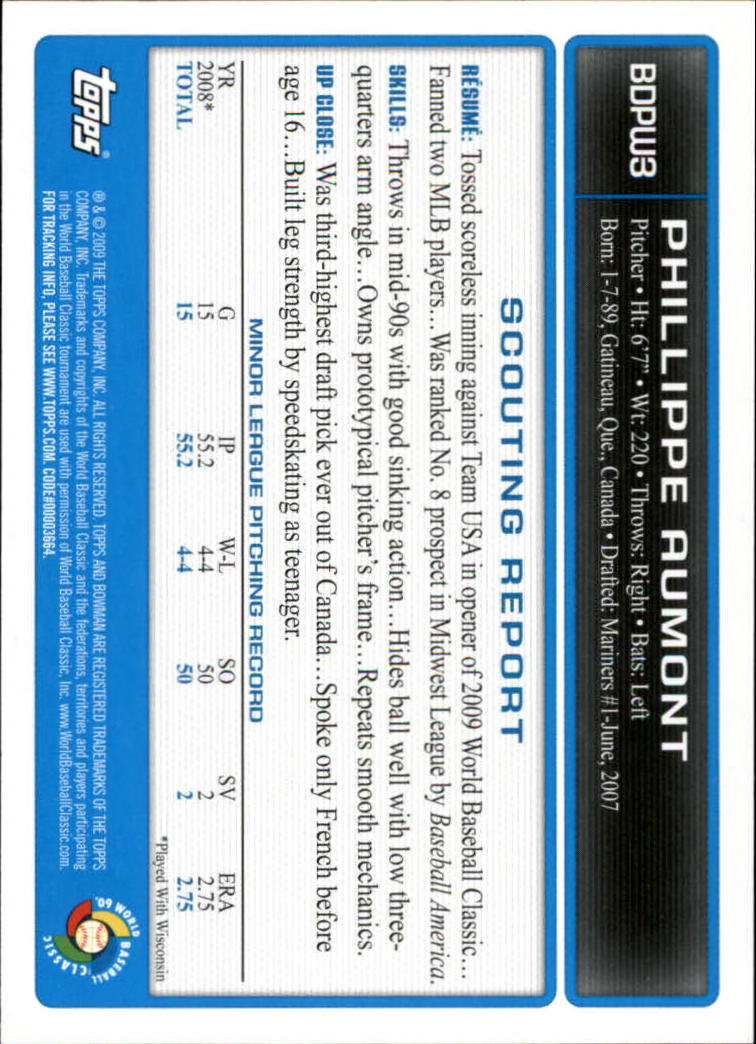 2009 Bowman Draft Baseball Part 2 Parallel Cards - Picture 325 of 387