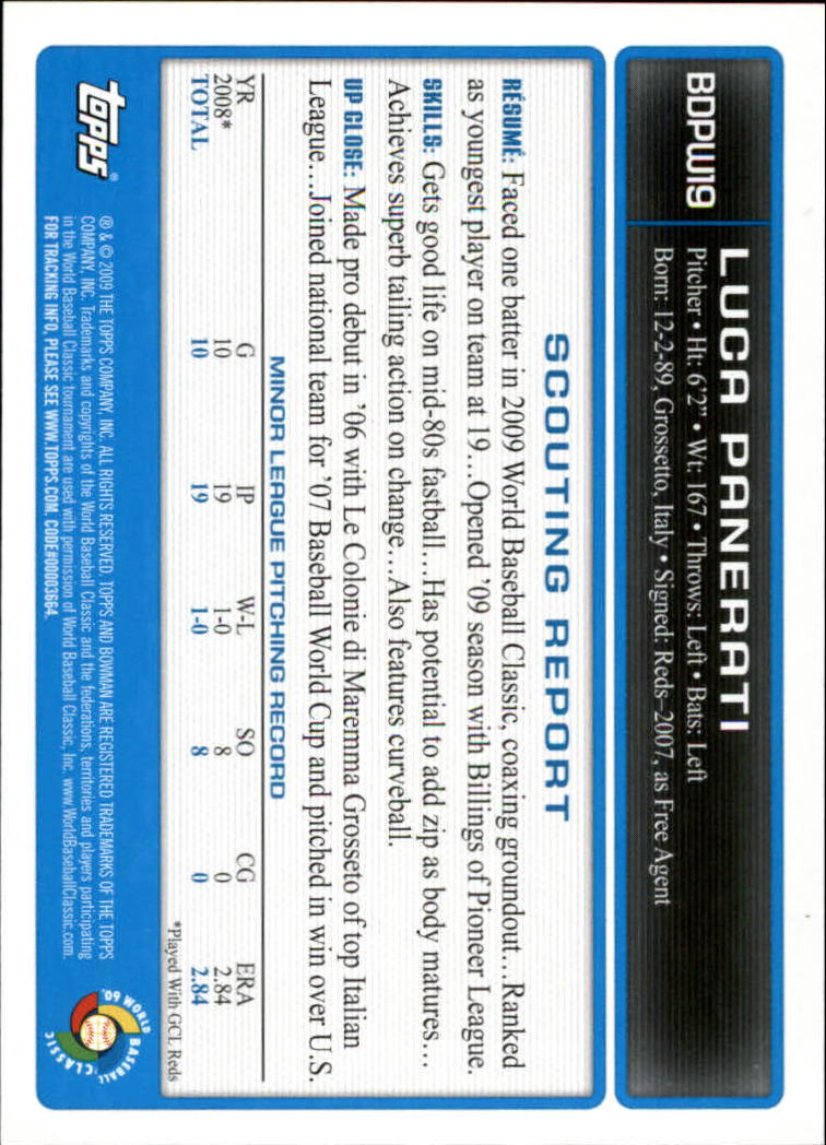 2009 Bowman Draft Baseball Part 2 Parallel Cards - Picture 357 of 387