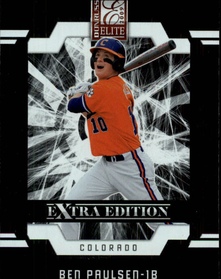 2009 Donruss Elite Extra Edition Baseball "Main Set" Cards #1 to #50 - Picture 30 of 101