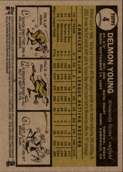 2010 Topps Heritage Baseball Card Pick 3-157 - Picture 5 of 189
