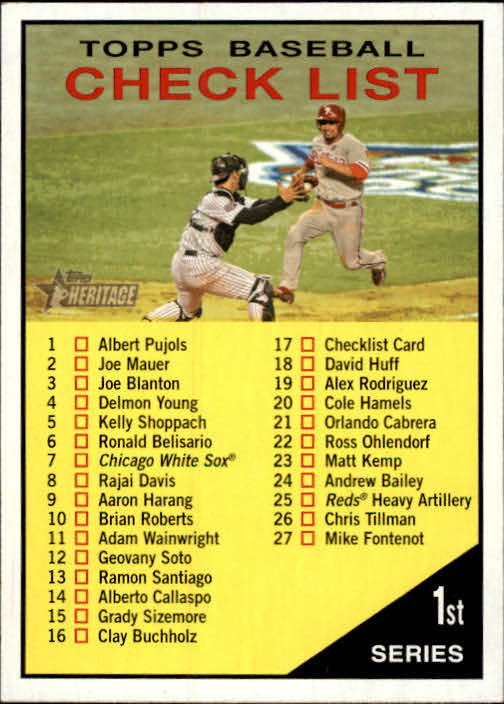2010 Topps Heritage Baseball Card Pick 3-157 - Picture 20 of 189