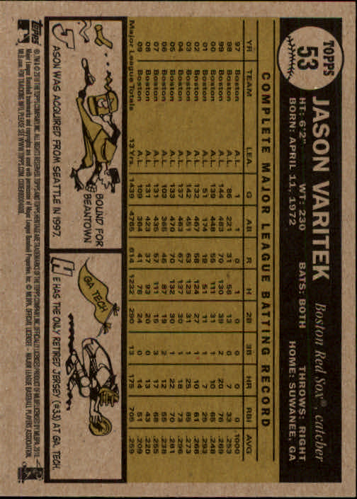 2010 Topps Heritage Baseball Card Pick 3-157 - Picture 63 of 189