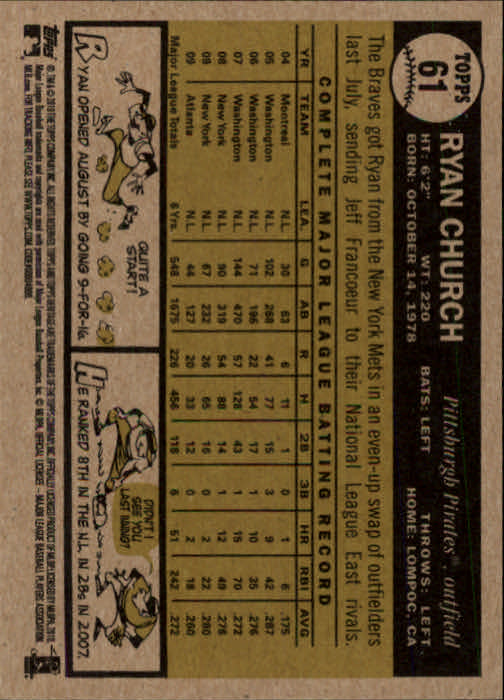 2010 Topps Heritage Baseball Card Pick 3-157 - Picture 73 of 189