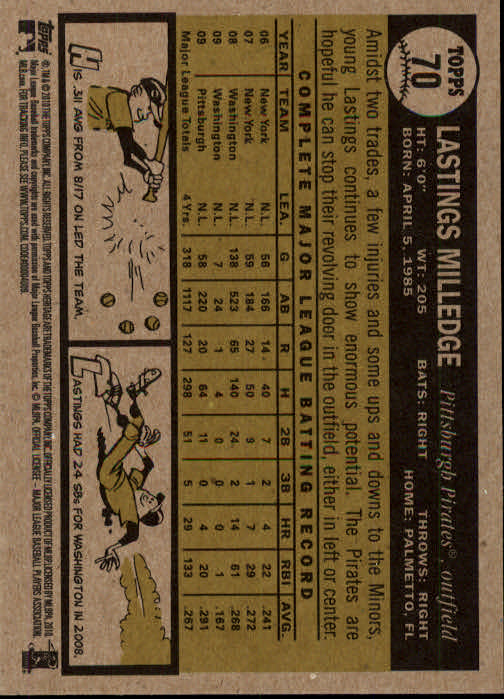2010 Topps Heritage Baseball Card Pick 3-157 - Picture 87 of 189
